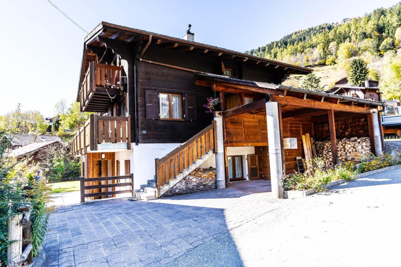 Haus Birchi, Fiesch 3.5-Zimmerwohnung Birchi Exteriör bild